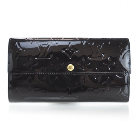 Louis Vuitton Vernis Sarah Wallet Amarante 1 of 5