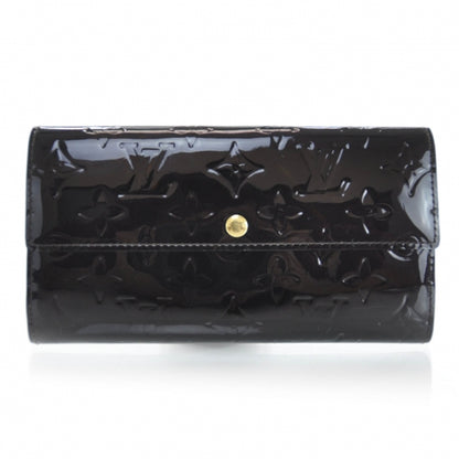 Louis Vuitton Vernis Sarah Wallet Amarante 1 of 5