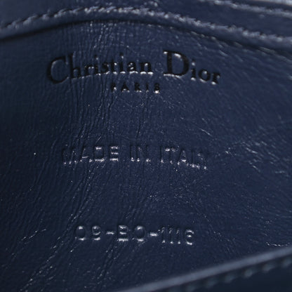 Christian Dior Patent Baby Diorama Flap Bag Blue 6 of 8