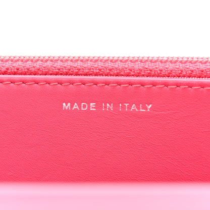 Chanel Patent Quilted Wallet On Chain WOC Fuchsia 7 of 12