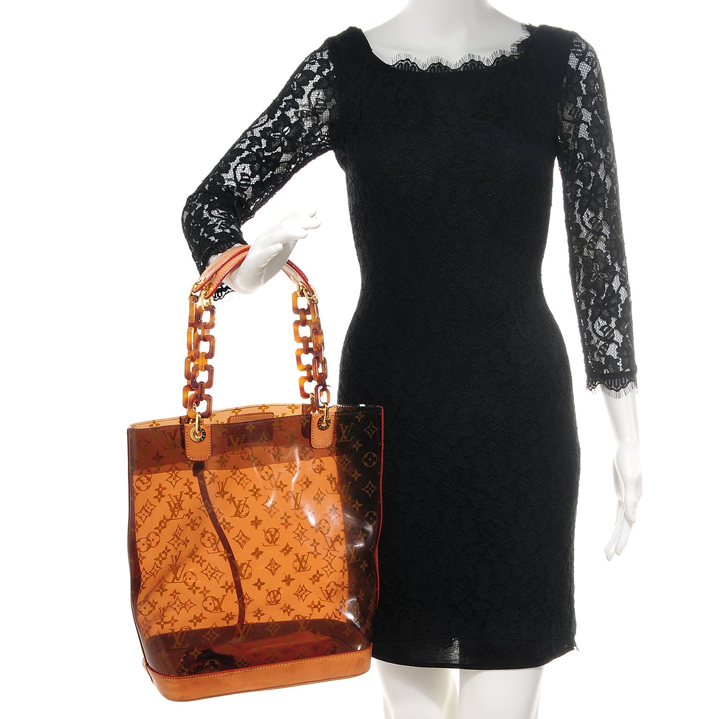 Vinyl Cabas Sac Ambre MM