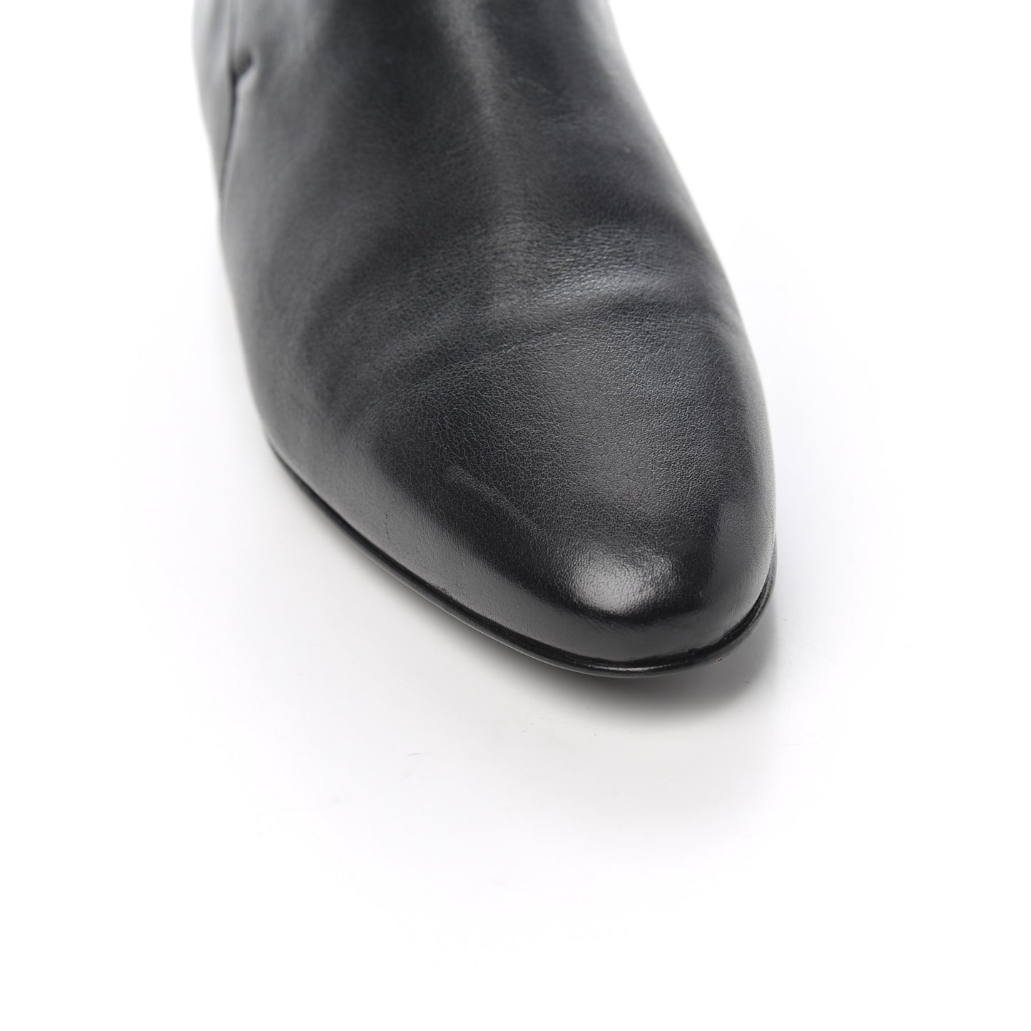Calfskin Women's London 20 Jodhpur Cropped Boots 36.5 Black