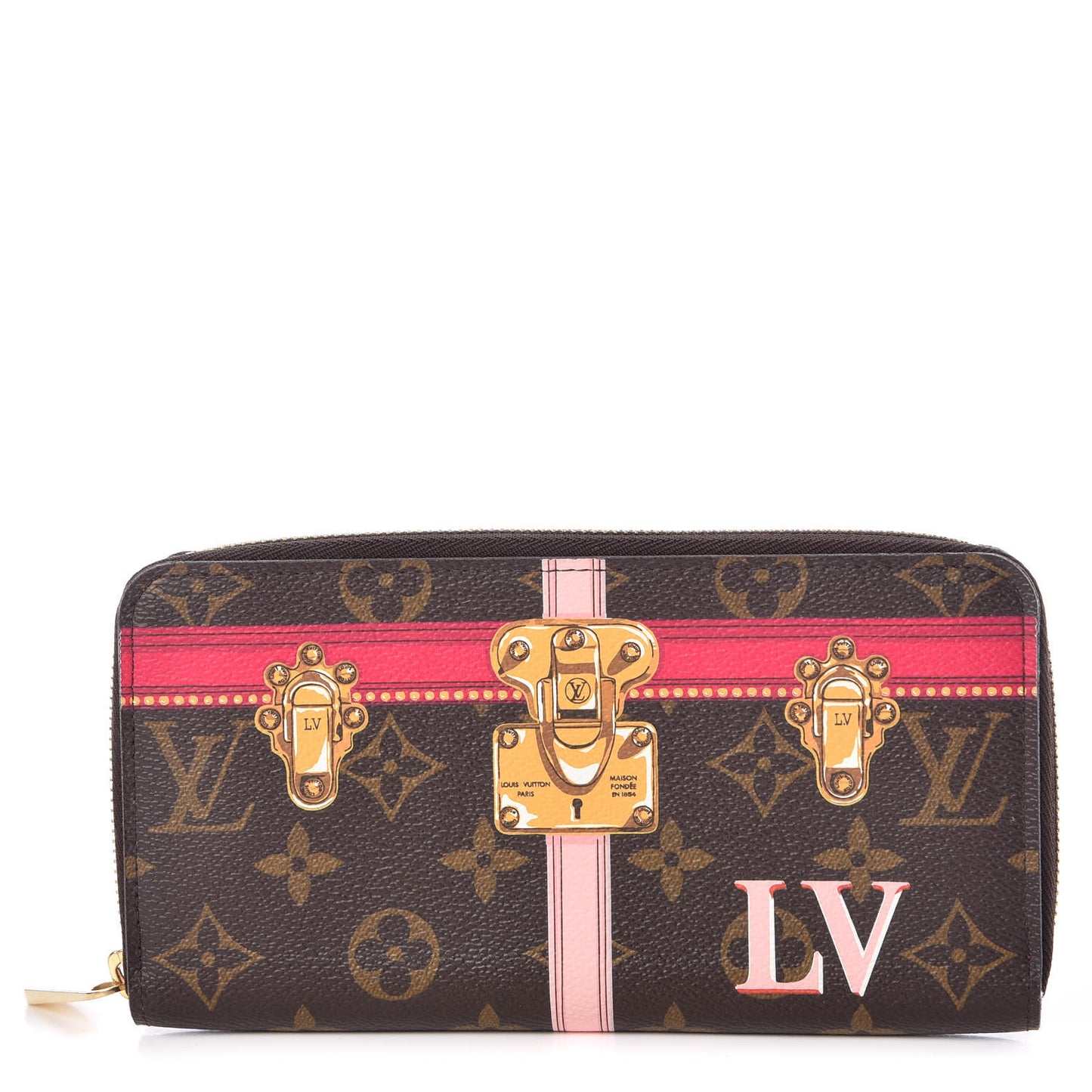 Monogram Summer Trunks Zippy Wallet