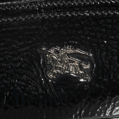 Burberry Patent Large Satchel Black 5 of 9