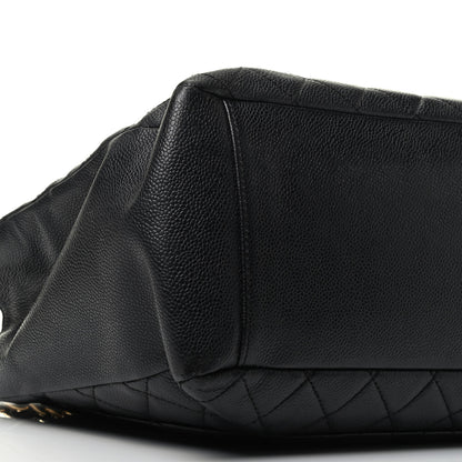 Chanel Caviar Quilted Grand Shopping Tote GST Black 8 of 9