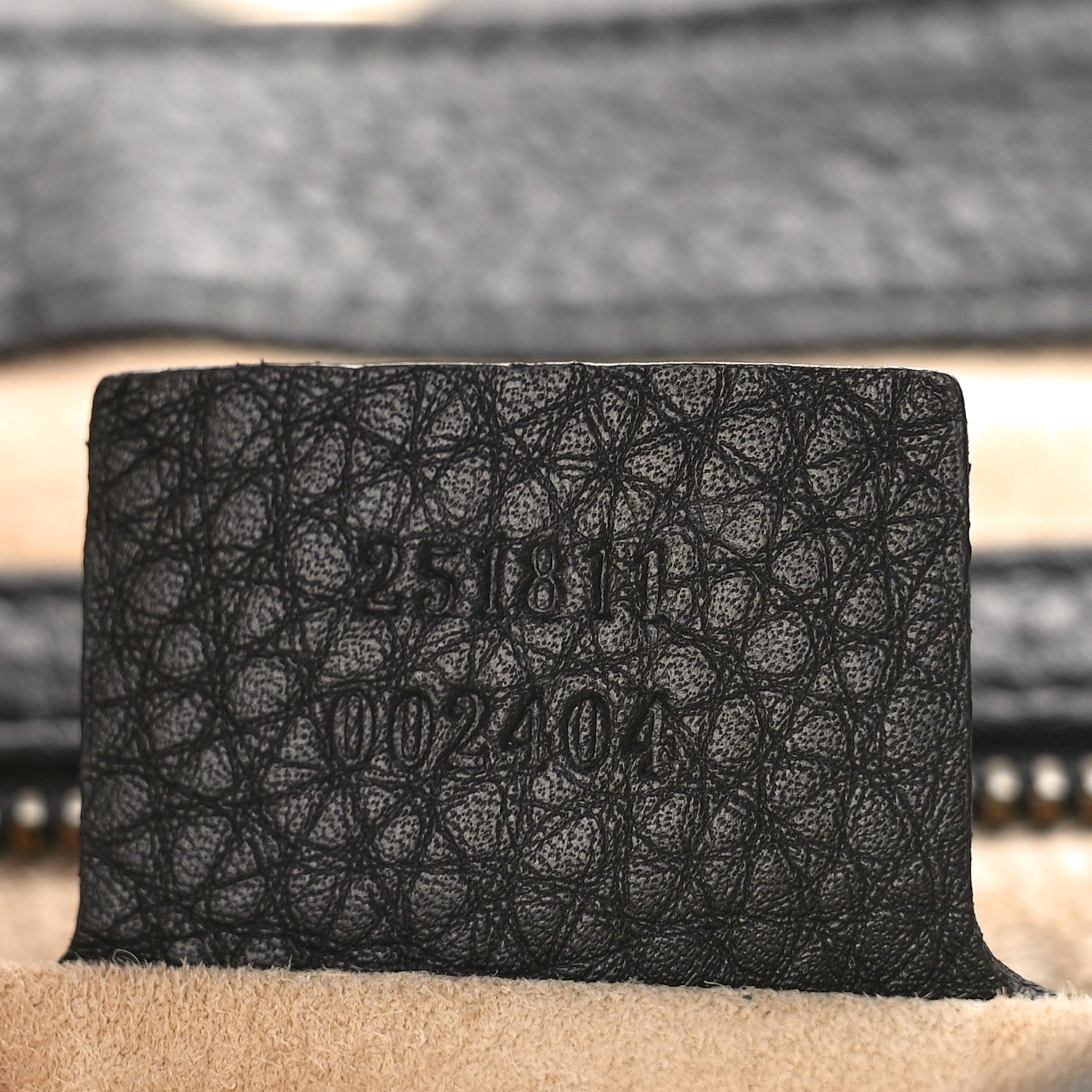 Gucci Cellarius Calfskin 1973 Shoulder Bag Black 7 of 9