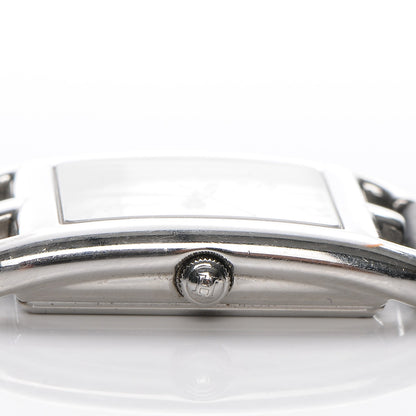 Hermes Stainless Steel Barenia 29mm Cape Cod Double Tour Quartz Watch Noir 7 of 7