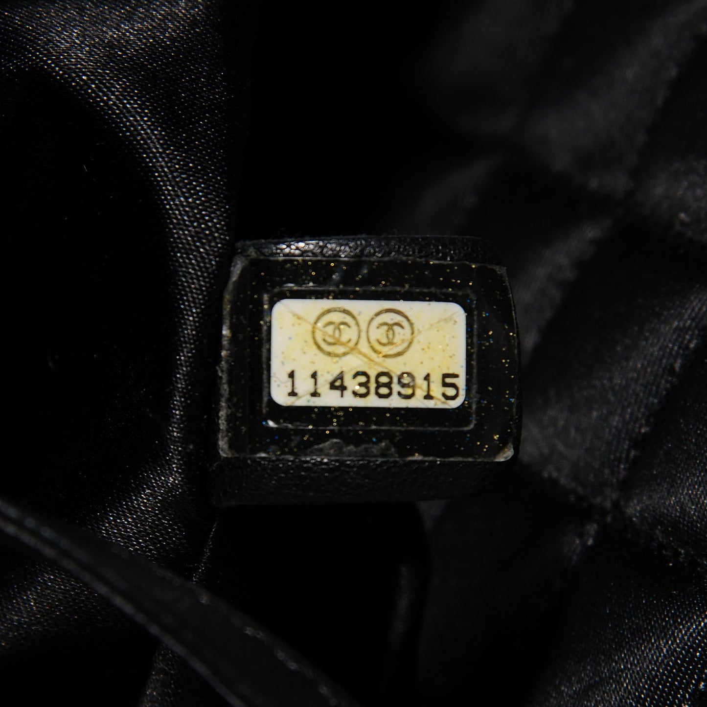 Calfskin Large Coco Cabas Black