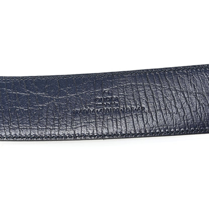 Gucci GG Plus Monogram Interlocking G Belt 105 42 Navy 3 of 4