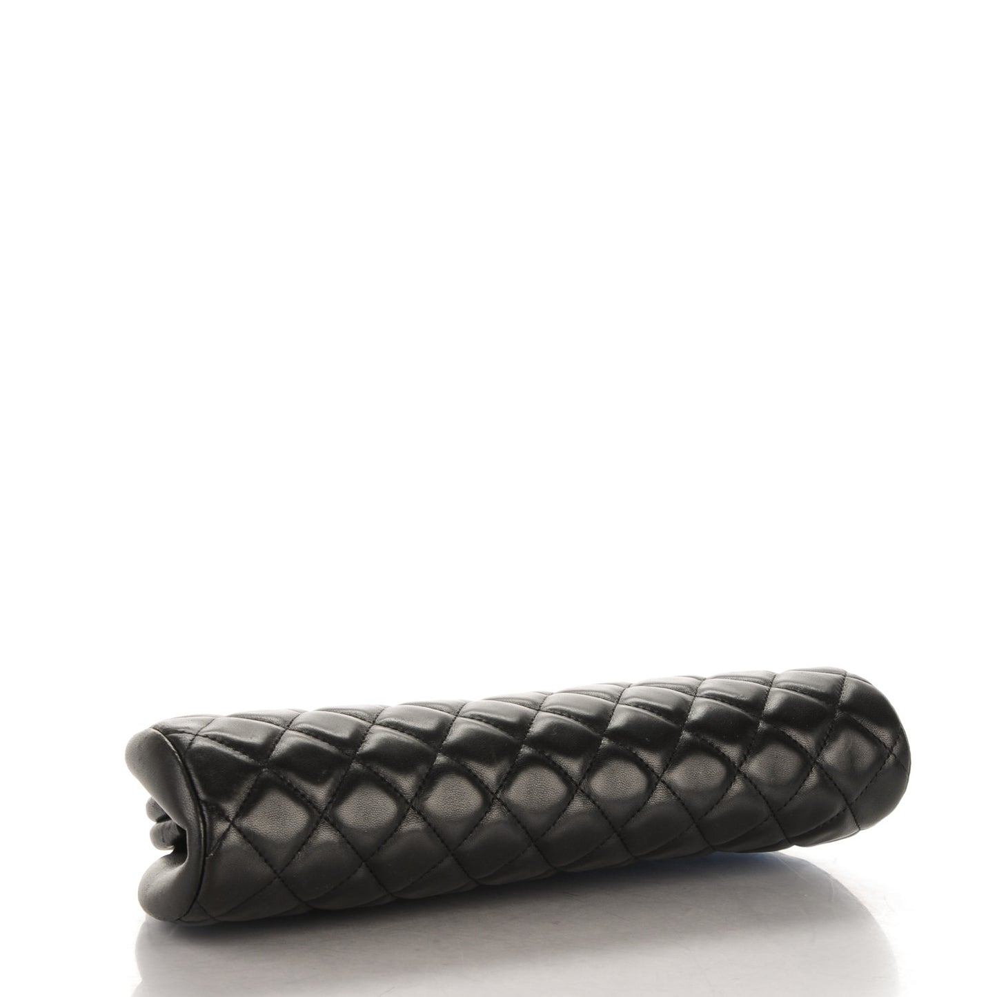 Lambskin Quilted Timeless Clutch Black