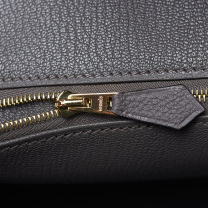 Hermes Togo Birkin 30 Etain 10 of 28