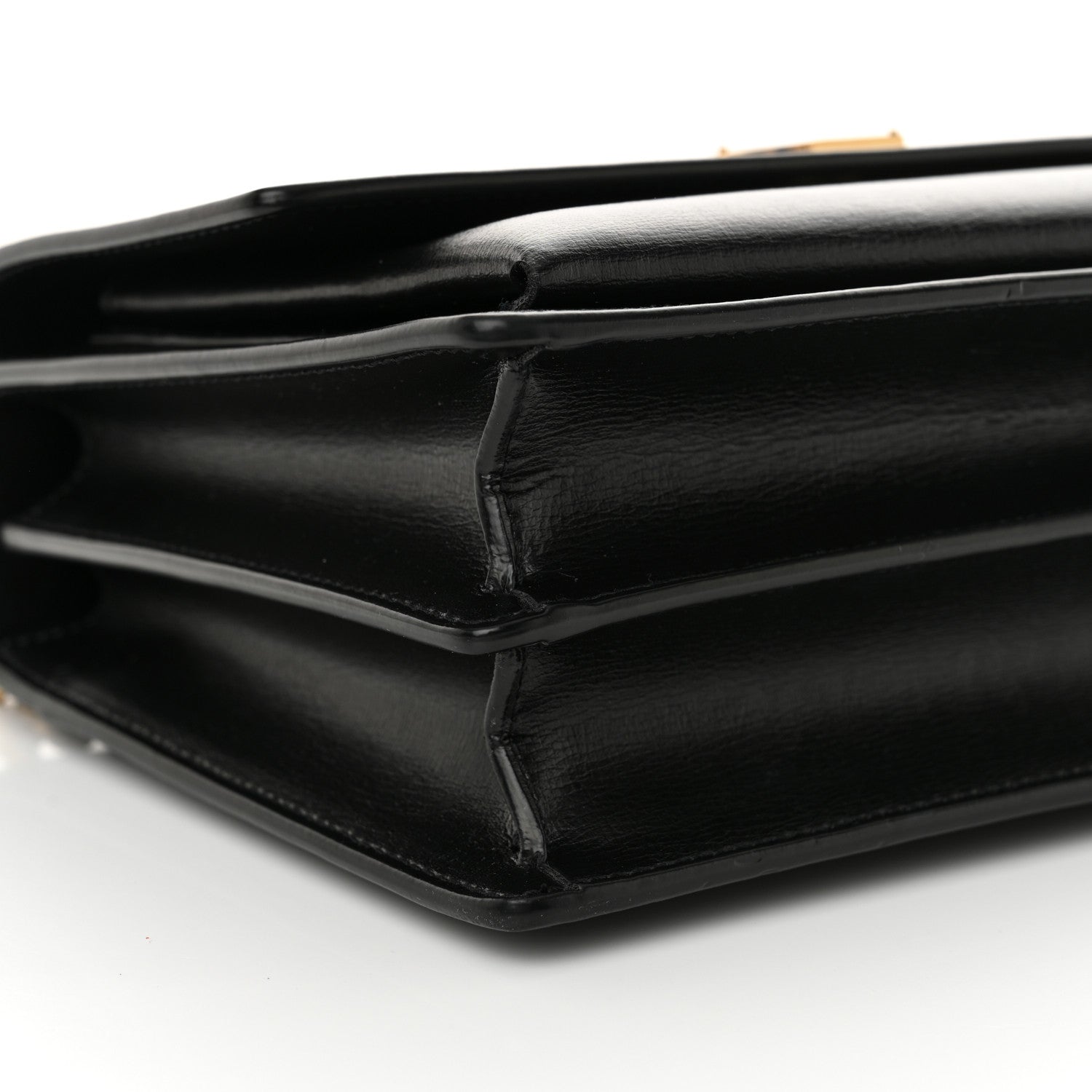 Saint Laurent Calfskin Medium Monogram Sunset Black 9 of 10