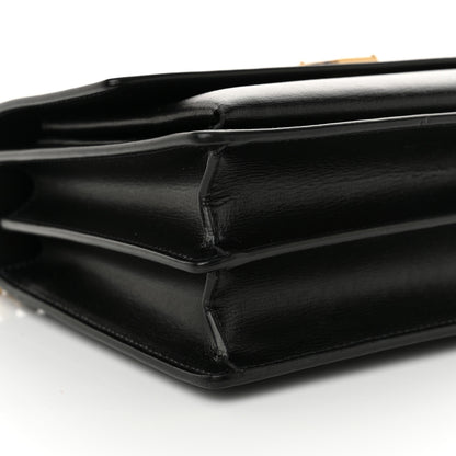 Saint Laurent Calfskin Medium Monogram Sunset Black 9 of 10