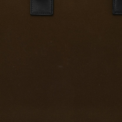 Saint Laurent Linen Calfskin Rive Gauche Tote Khaki 11 of 11