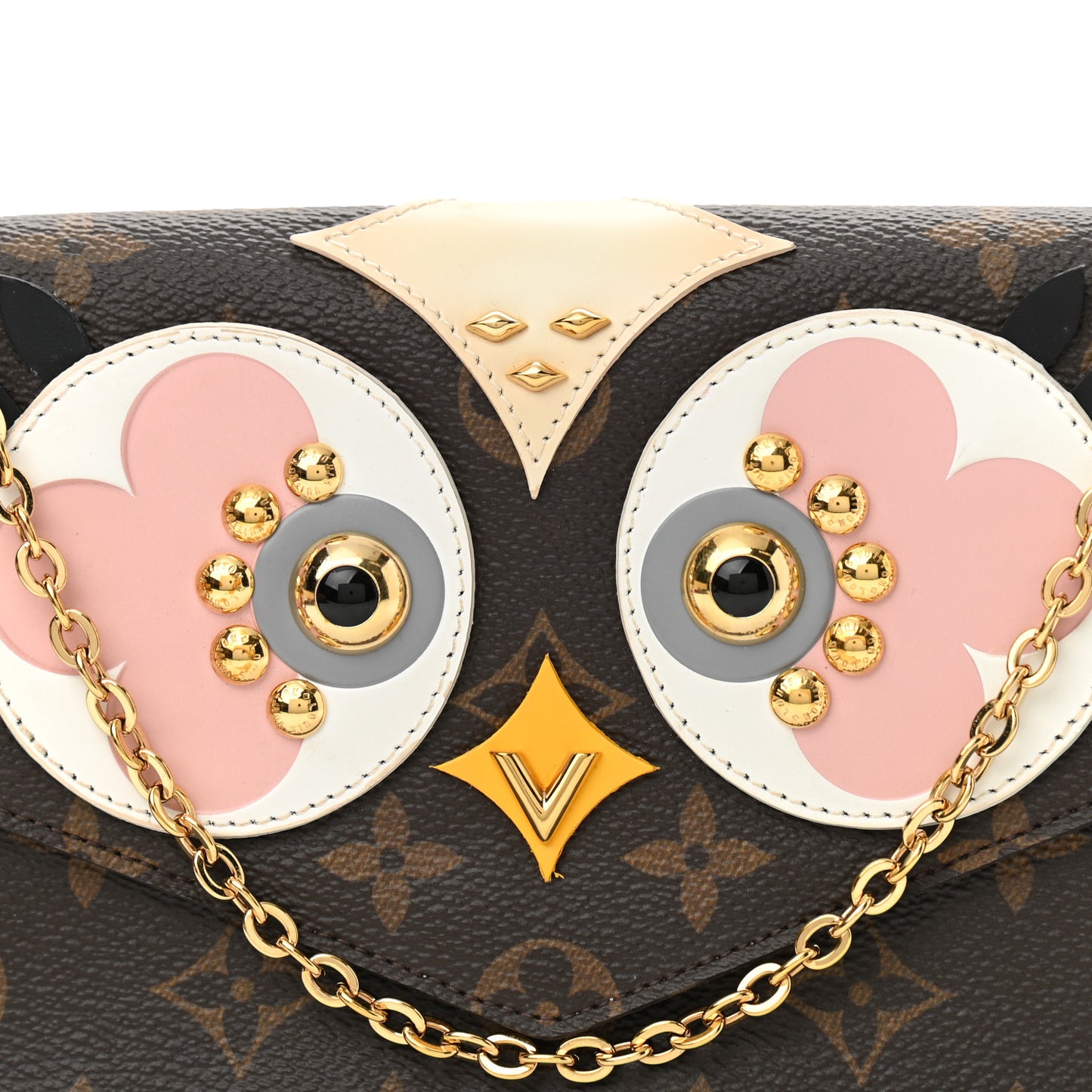 Monogram Lovely Birds Pochette Felicie Chain Wallet