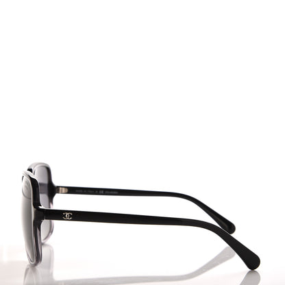 Chanel Square Summer CC Sunglasses 5349 Black 3 of 8