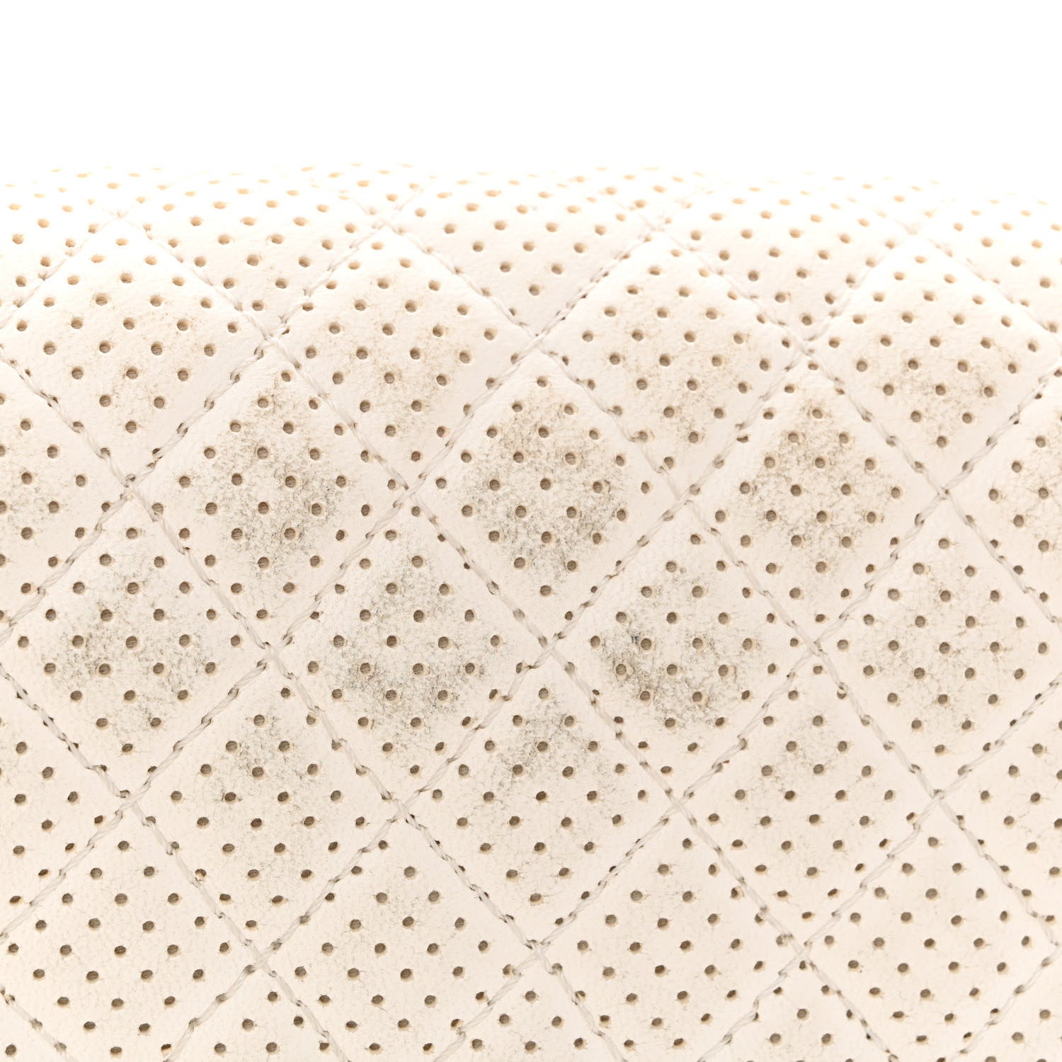 Chanel Lambskin Perforated Medium Boy Flap White 11 of 20
