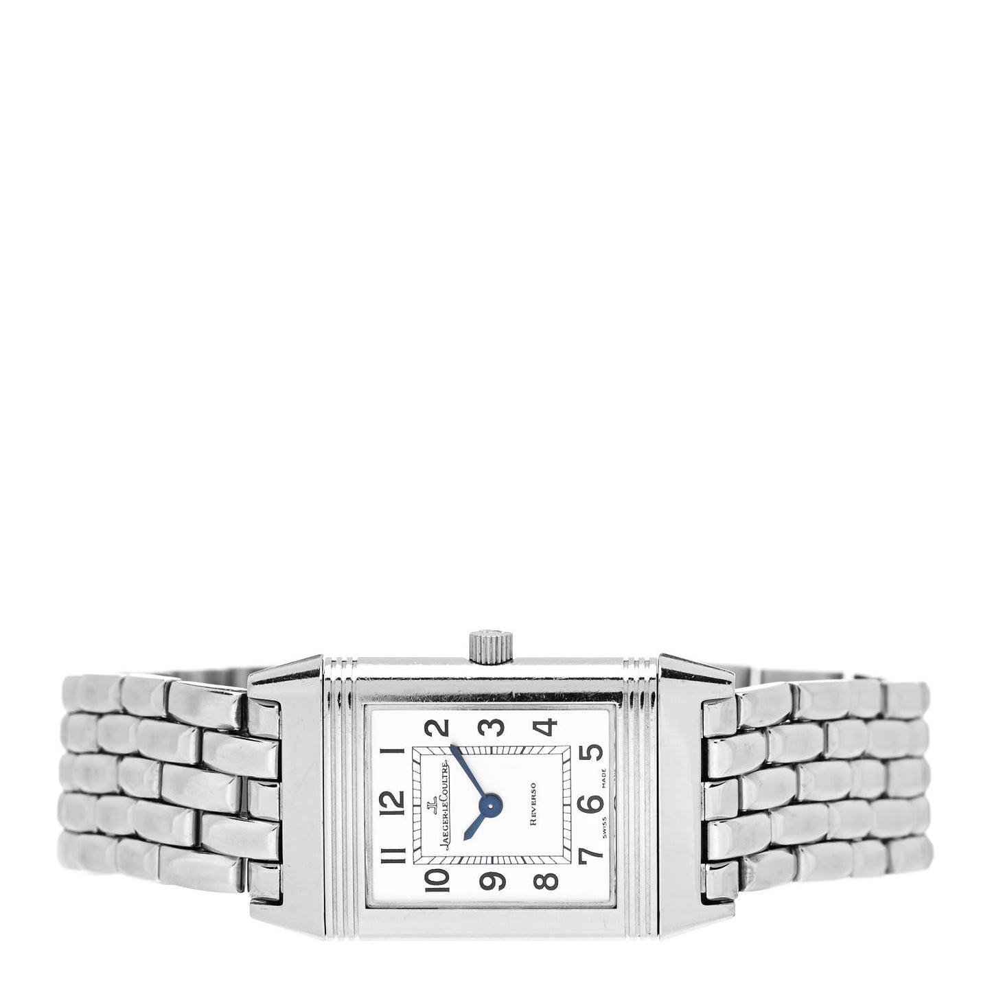 Stainless Steel 20mm Reverso Quartz Watch 260.8.08