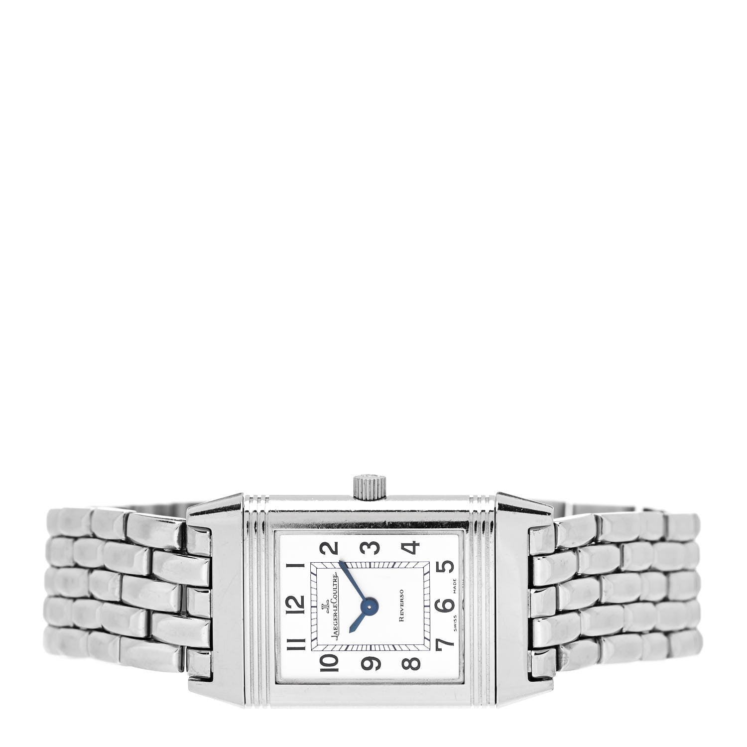 Jaeger-LeCoultre Stainless Steel 20mm Reverso Quartz Watch 260.8.08 2 of 4