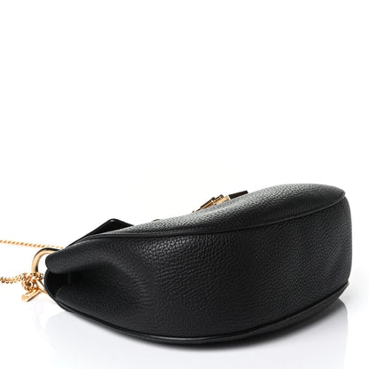 Chloe Grained Lambskin Drew Shoulder Bag Black 3 of 6