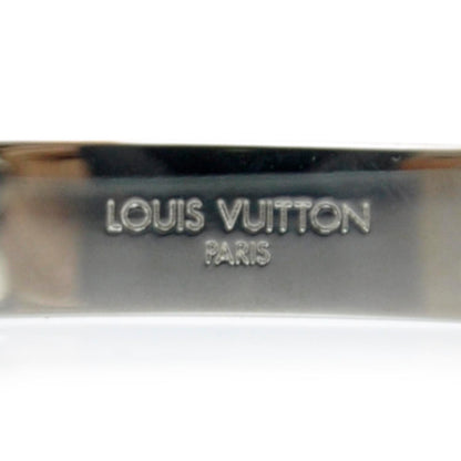 Louis Vuitton Mens Damier Embossed Leather Palladium Soho Bracelet 2 of 5