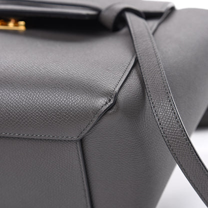 Celine Grained Calfskin Micro Belt Bag Grey 14 of 15