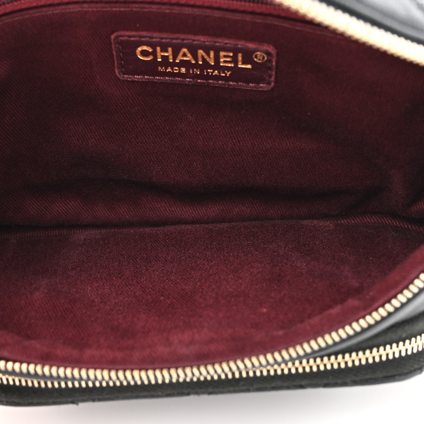 Caviar Quilted Business Affinity Waist Belt Bag Black