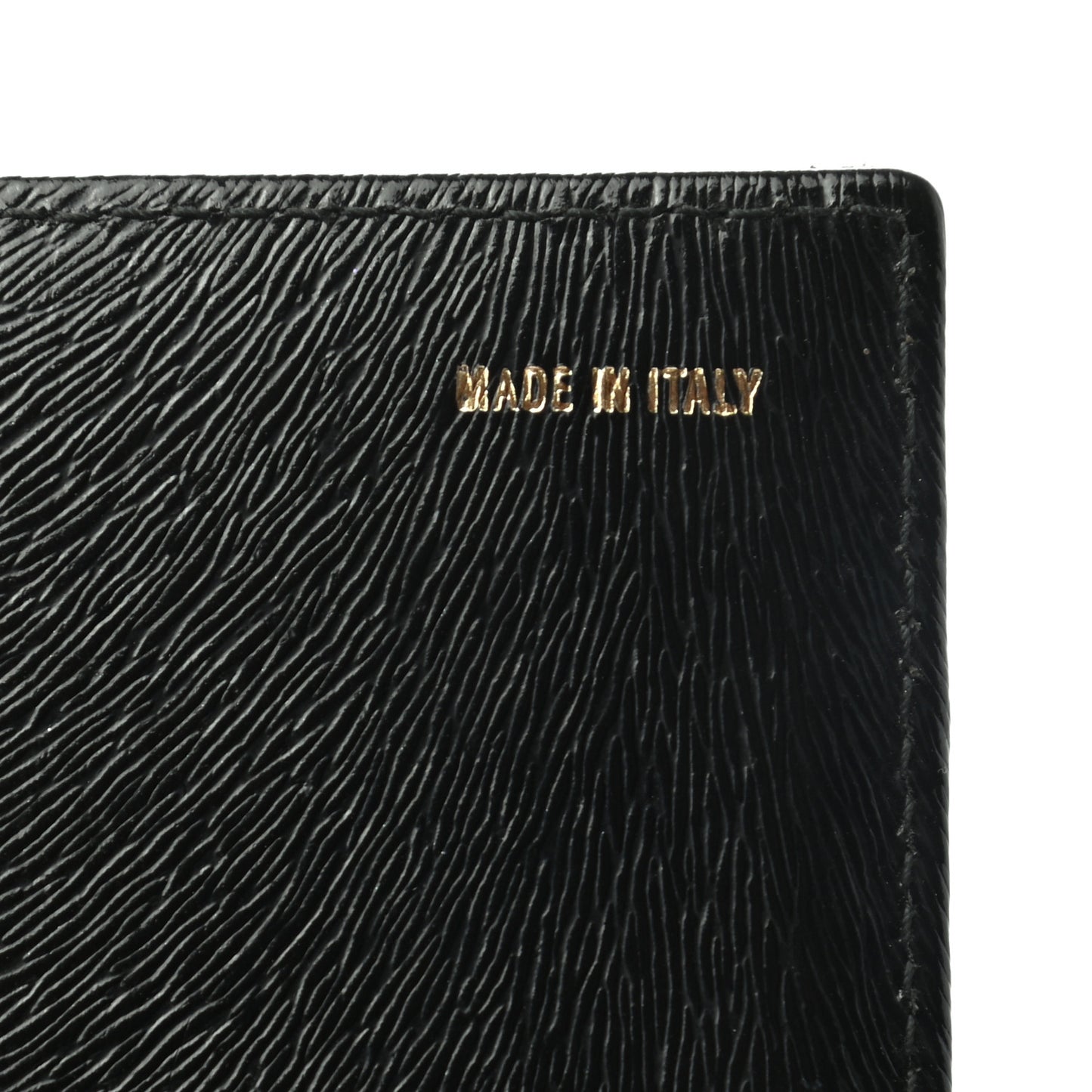 Zucca Shadow Continental Wallet Beige Black