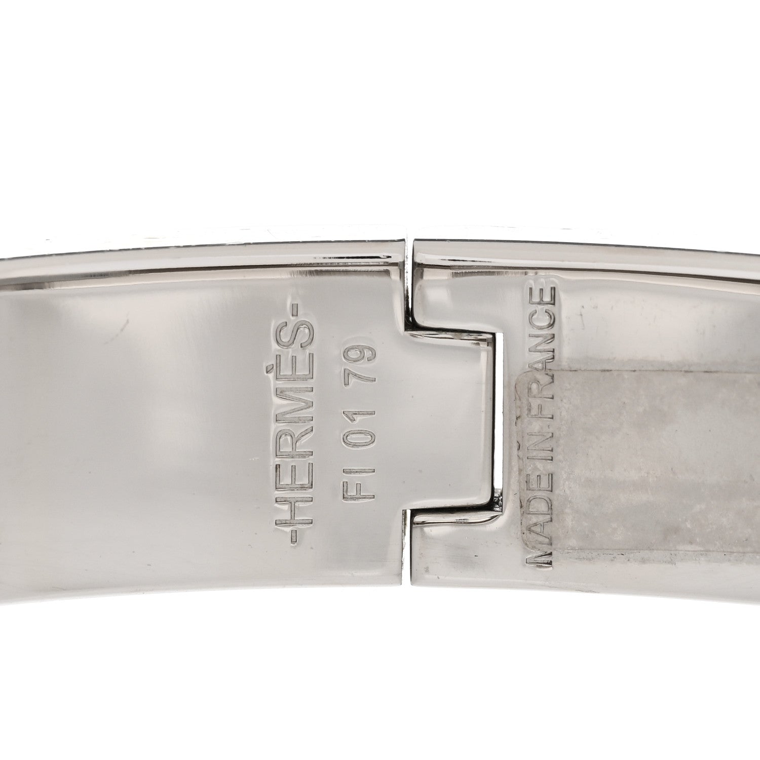 Hermes Enamel Narrow Clic Clac H Bracelet PM Black 4 of 6