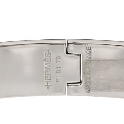 Hermes Enamel Narrow Clic Clac H Bracelet PM Black 4 of 6