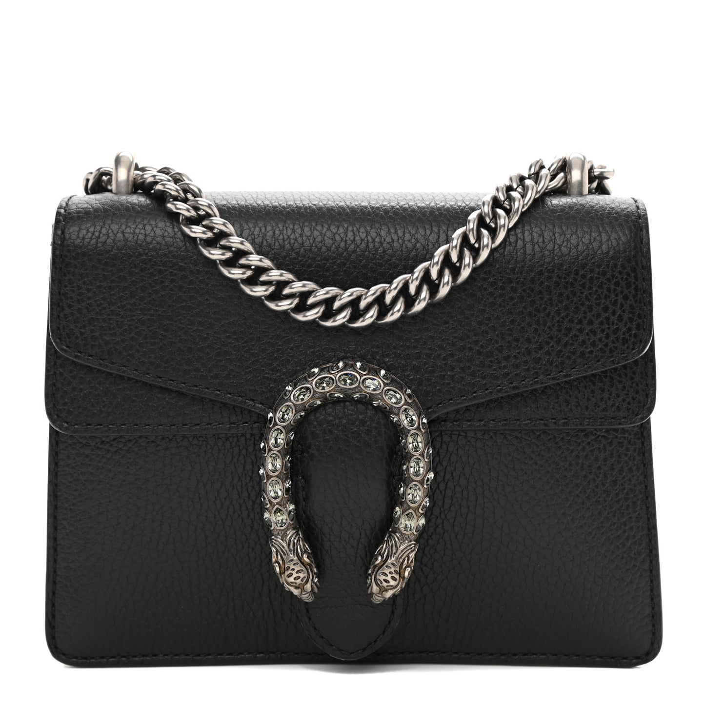 Calfskin Mini Dionysus Shoulder Bag Black