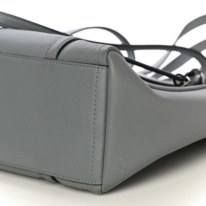 Marc Jacobs Grained Calfskin The Tag Tote Grey 8 of 11