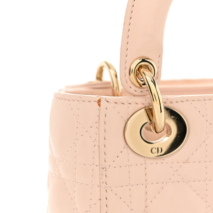 Christian Dior Lambskin Cannage Mini Lady Dior Aesthetic Beige 14 of 14