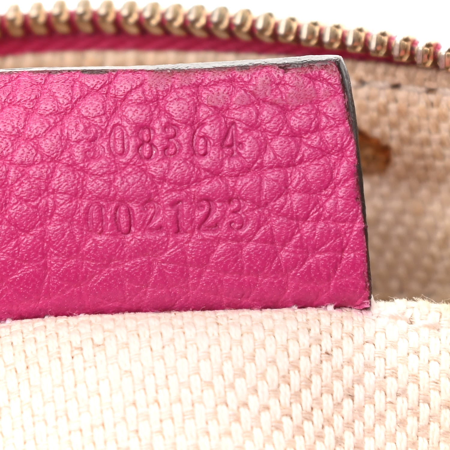 Gucci Cellarius Calfskin Small Soho Disco Bag Bright Bouganville 7 of 13