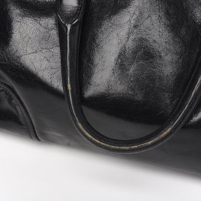 Prada Vitello Shine Bauletto Black 7 of 10