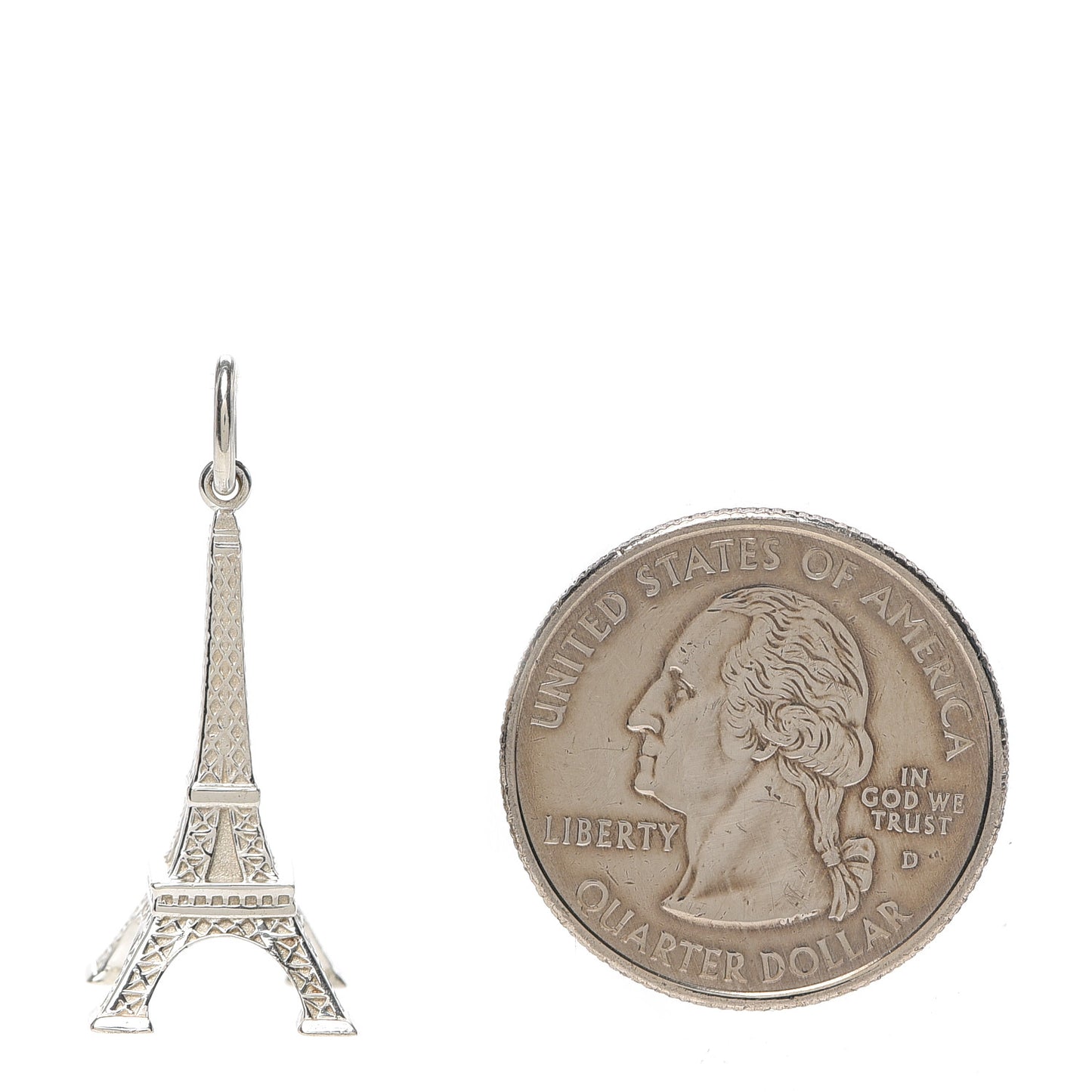Sterling Silver Eiffel Tower Charm