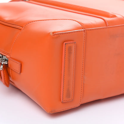 Givenchy Smooth Calfskin L.C. Briefcase Orange 9 of 13