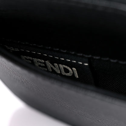 Fendi Vitello Elite Mink Fur Studded Karlito Tube Wallet on Chain Black 10 of 11