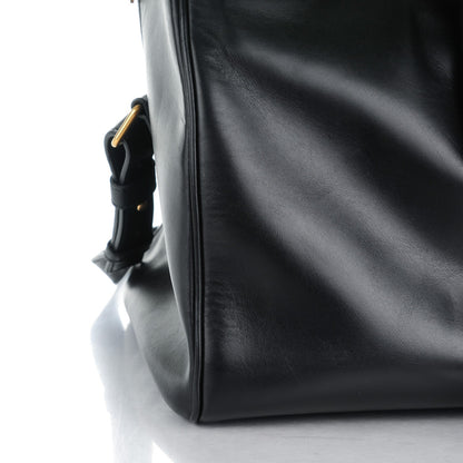 Saint Laurent Calfskin Classic Duffle 12 Black 8 of 8