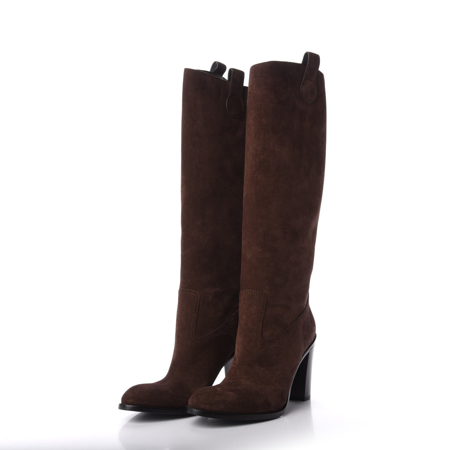 Suede Knee High Boots 41 Moro