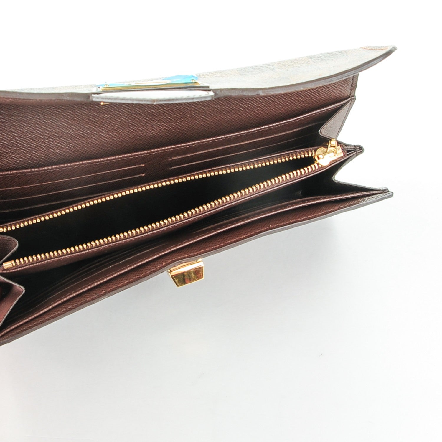 Louis Vuitton Damier Ebene Rosebery Wallet 5 of 7