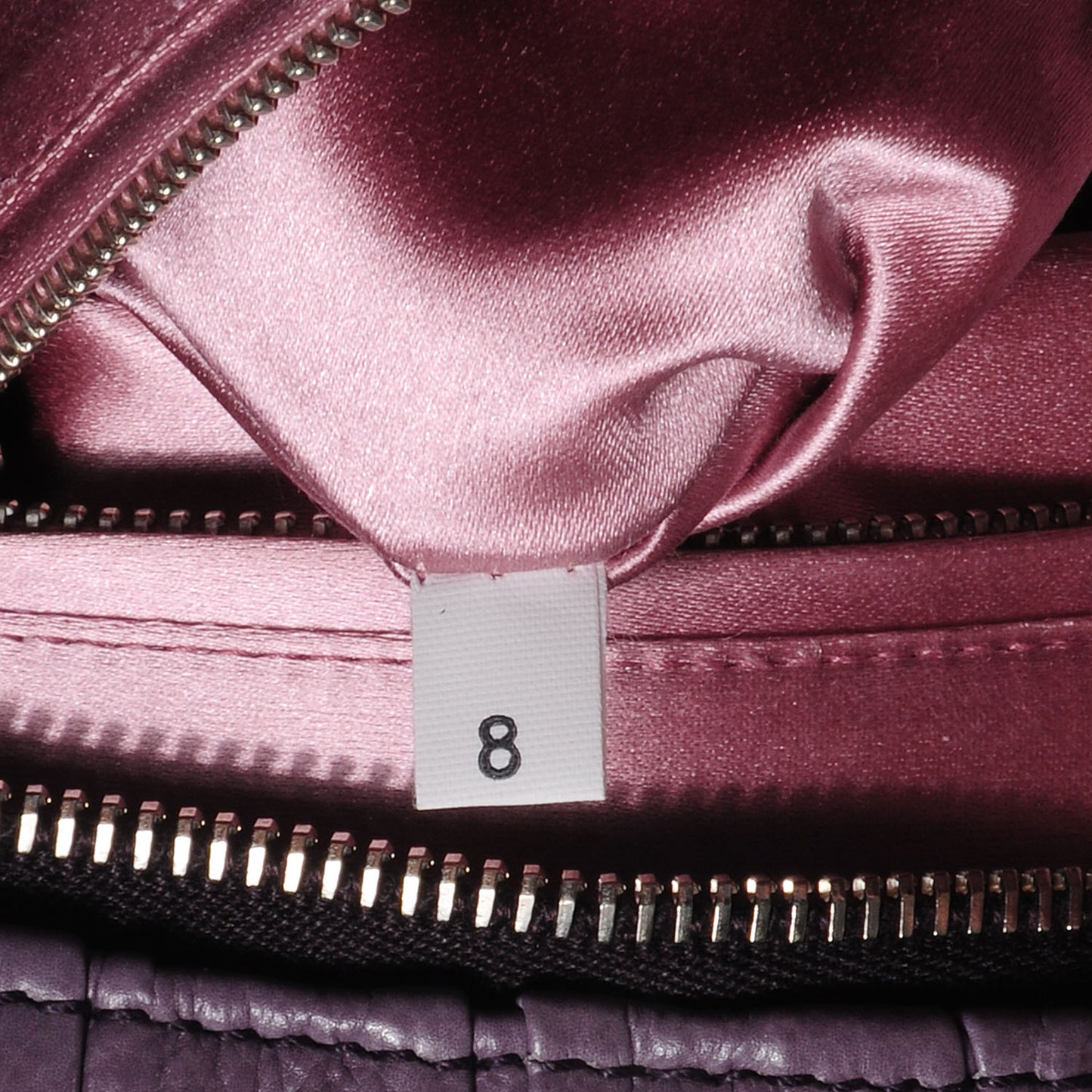 Royal Calf Origami Pleated Clutch Mirtillo