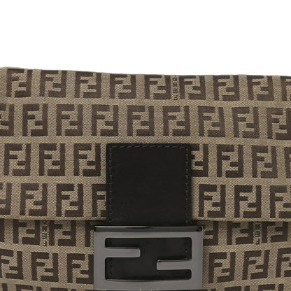 Fendi Zucchino Baguette Toro Mogano Panna 8 of 10
