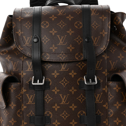 Louis Vuitton Monogram Macassar Christopher PM Backpack 8 of 10