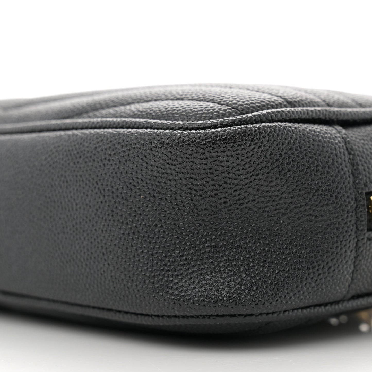 Grain De Poudre Matelasse Monogram Mini Lou Camera Bag Black