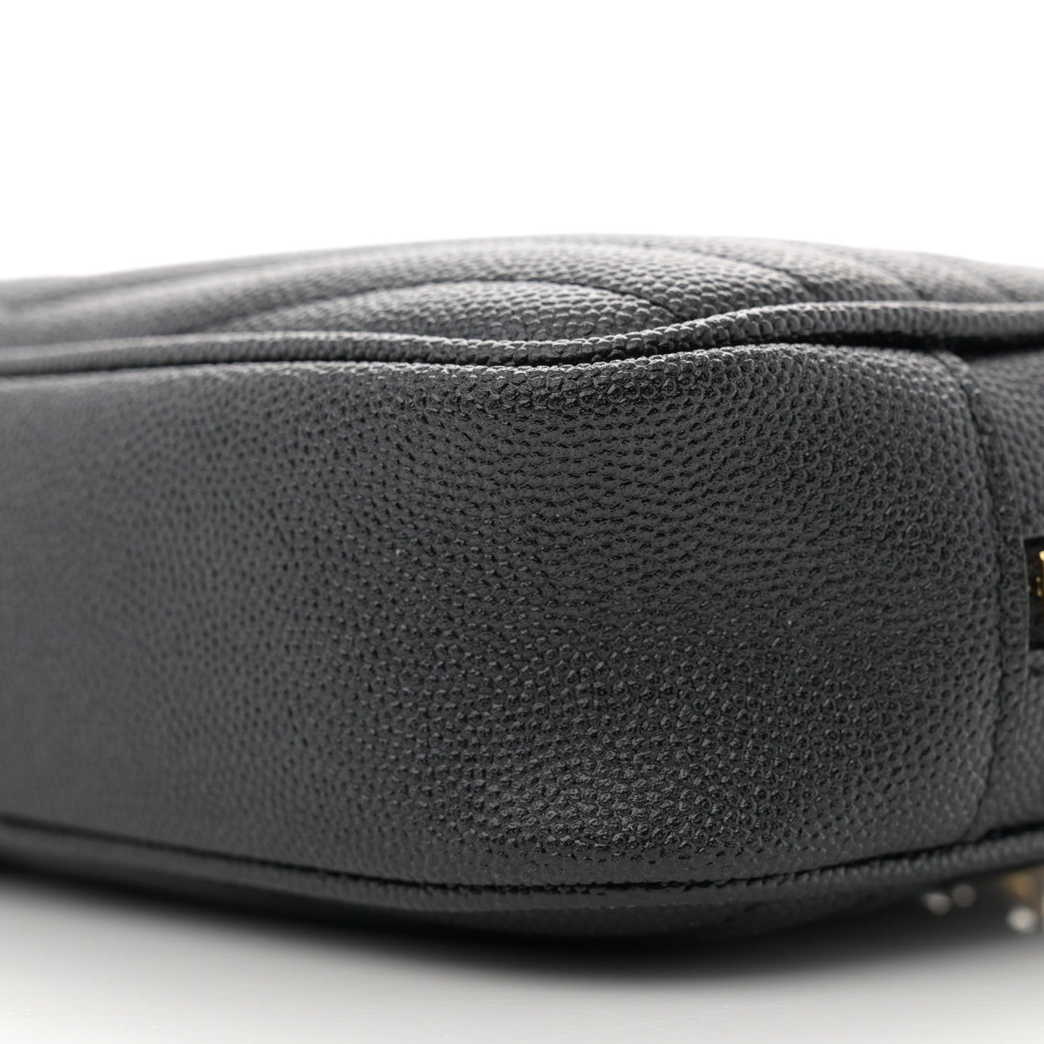 Saint Laurent Grain De Poudre Matelasse Monogram Mini Lou Camera Bag Black 10 of 10