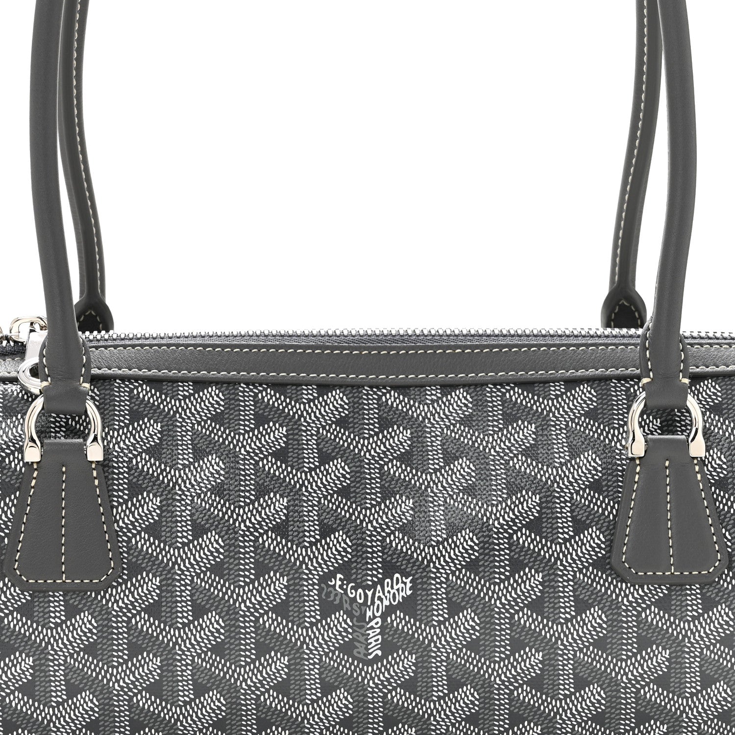 Goyard Goyardine Bonbonniere Bag Grey 7 of 9