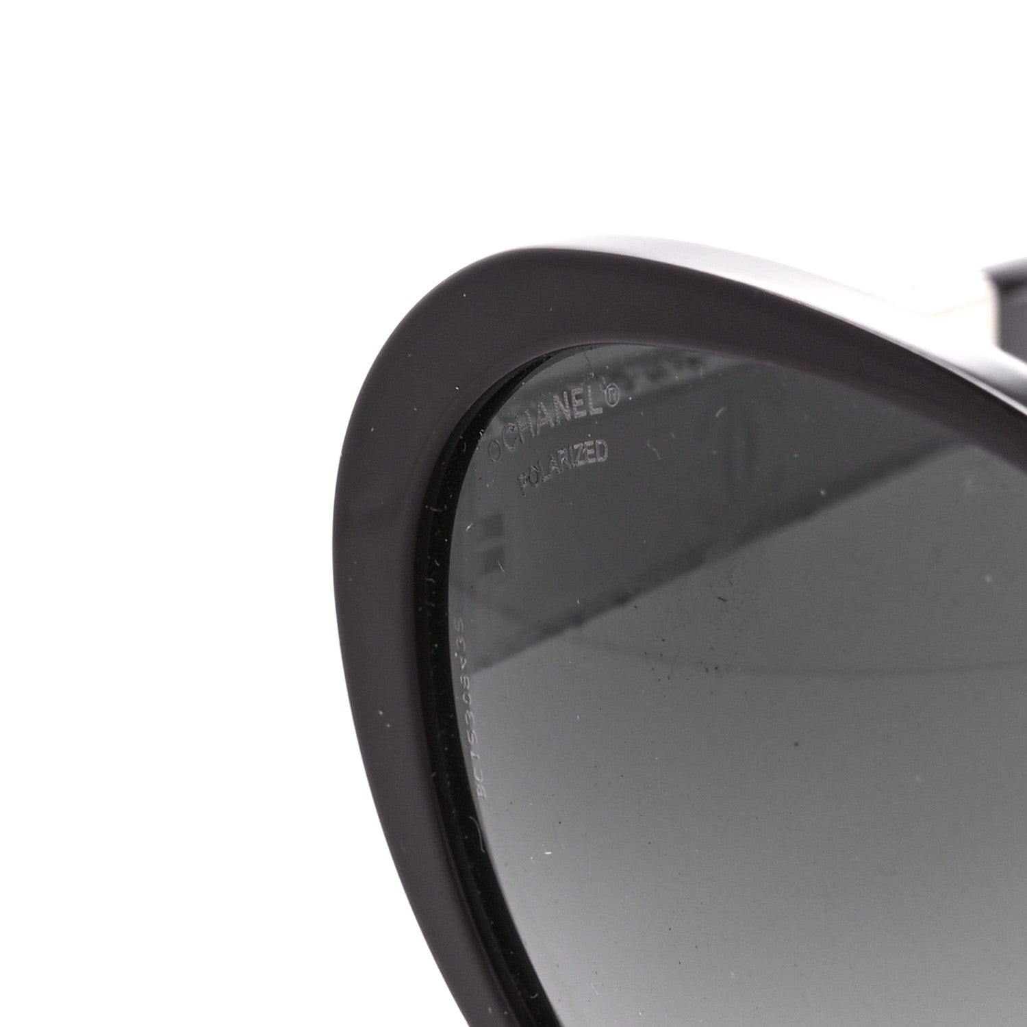 Chanel Round Acetate Bijoux Exclusive Sunglasses 5290B Black 8 of 9