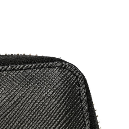 Givenchy Textured Coated Canvas Iconic Bambi Print Mini Zip Wallet Black 15 of 17