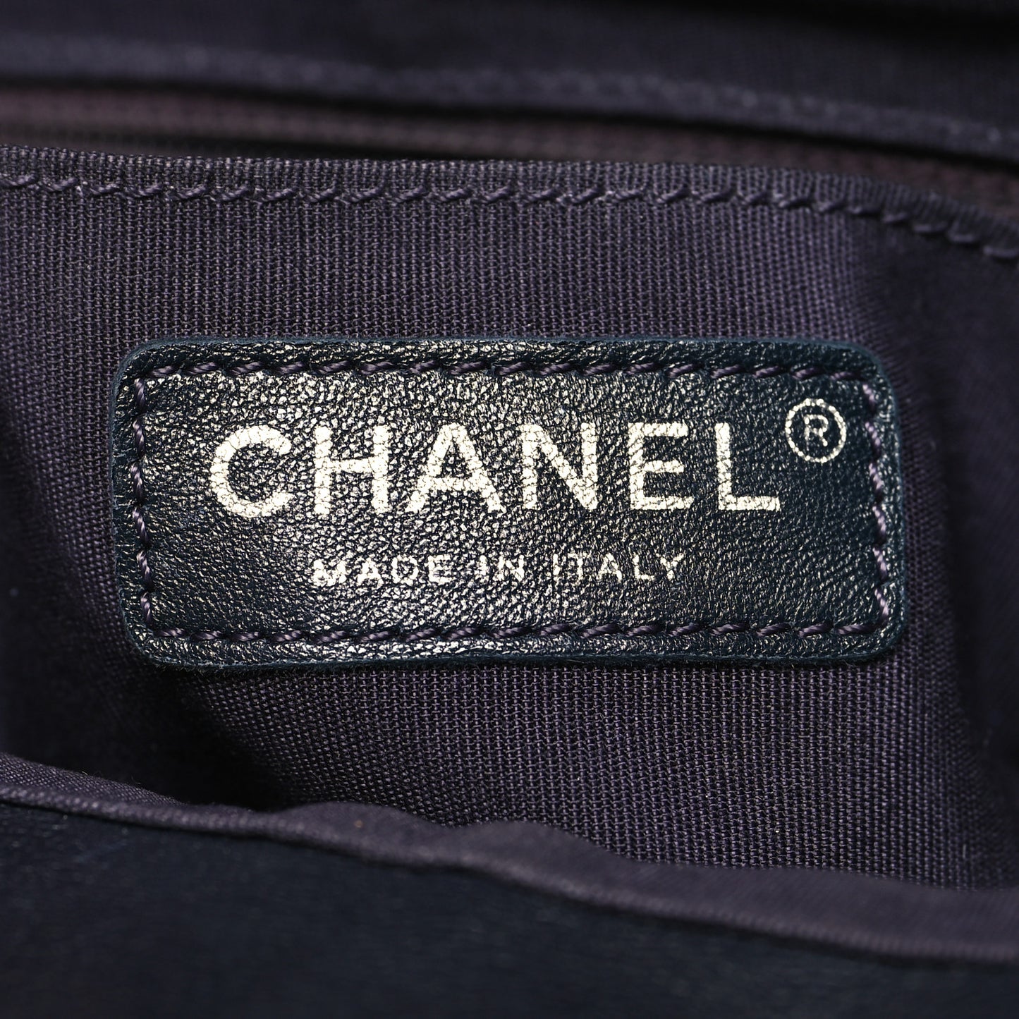 Lambskin Quilted Large Urban Spirit Backpack Navy
